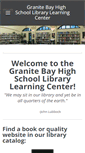 Mobile Screenshot of gbhslearningcenter.weebly.com