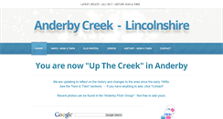 Desktop Screenshot of anderbycreek.weebly.com