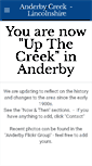 Mobile Screenshot of anderbycreek.weebly.com