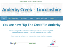 Tablet Screenshot of anderbycreek.weebly.com