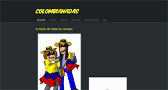 Desktop Screenshot of colombianadas.weebly.com