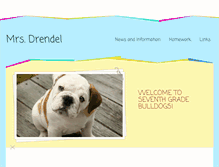Tablet Screenshot of drendel7-2.weebly.com