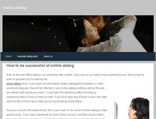 Tablet Screenshot of onlinedatingcontent.weebly.com