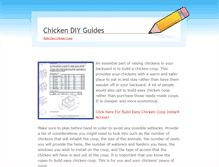 Tablet Screenshot of build-easy-chicken-coop.weebly.com