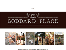 Tablet Screenshot of goddardplace.weebly.com