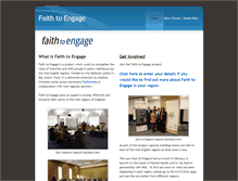 Tablet Screenshot of faithtoengageportal.weebly.com