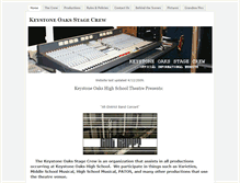 Tablet Screenshot of kosdstagecrew.weebly.com
