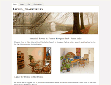 Tablet Screenshot of livingbeautifully.weebly.com