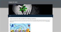 Desktop Screenshot of mario2v3e.weebly.com