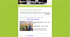 Desktop Screenshot of galleriesinthestacks.weebly.com
