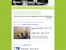 Tablet Screenshot of galleriesinthestacks.weebly.com