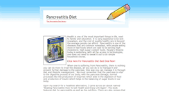 Desktop Screenshot of pancreatitis-diet.weebly.com