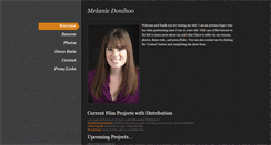 Desktop Screenshot of melaniedonihoo.weebly.com