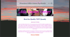 Desktop Screenshot of littledreamscaviary.weebly.com