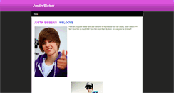 Desktop Screenshot of justinbieber01.weebly.com