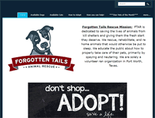 Tablet Screenshot of forgottentails.weebly.com