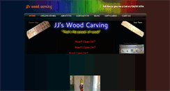 Desktop Screenshot of jjswoodcarving.weebly.com