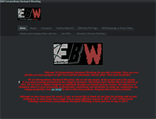 Tablet Screenshot of ebwbackyardwrestling.weebly.com