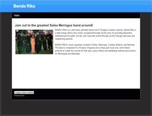 Tablet Screenshot of bandarika.weebly.com