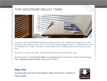 Tablet Screenshot of mowallet.weebly.com