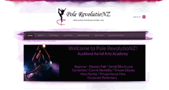 Desktop Screenshot of polerevolutionz.weebly.com