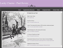 Tablet Screenshot of luckycharmsresources.weebly.com