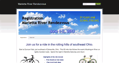 Desktop Screenshot of mariettariverrendezvous.weebly.com
