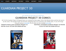 Tablet Screenshot of guardianproject30.weebly.com