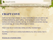 Tablet Screenshot of craftcove.weebly.com