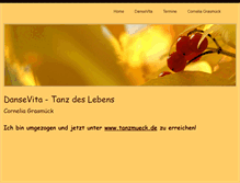 Tablet Screenshot of einfachtanzen.weebly.com