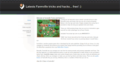 Desktop Screenshot of farmville-tricks.weebly.com
