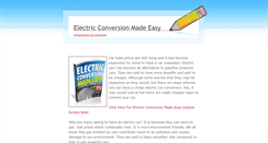 Desktop Screenshot of cheap-electric-car-conversion.weebly.com