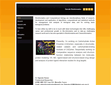 Tablet Screenshot of bioinfoindia.weebly.com