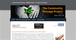 Desktop Screenshot of communitymassage.weebly.com