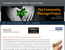 Tablet Screenshot of communitymassage.weebly.com
