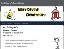 Tablet Screenshot of msgallagher.weebly.com