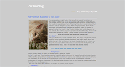 Desktop Screenshot of cattrainingsecrets.weebly.com