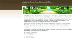 Desktop Screenshot of anglicanhealthcareministry.weebly.com