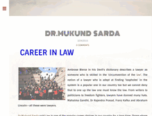 Tablet Screenshot of drmukundsarda1.weebly.com