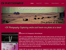 Tablet Screenshot of ckprofessionalphotography.weebly.com