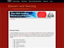 Tablet Screenshot of domainandhosting.weebly.com