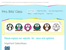 Tablet Screenshot of billsclass.weebly.com