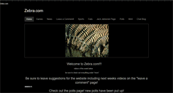 Desktop Screenshot of lindinozebra.weebly.com