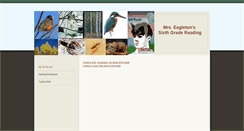 Desktop Screenshot of mrseagleton.weebly.com