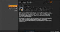 Desktop Screenshot of caryleungsunlife.weebly.com