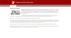 Desktop Screenshot of campervanhiregloucester.weebly.com