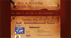 Desktop Screenshot of mrsrutschke.weebly.com
