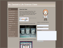 Tablet Screenshot of mrdaniels.weebly.com