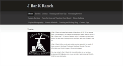 Desktop Screenshot of jbarkranch.weebly.com
