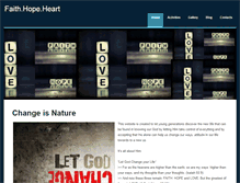 Tablet Screenshot of faithhopeheart.weebly.com